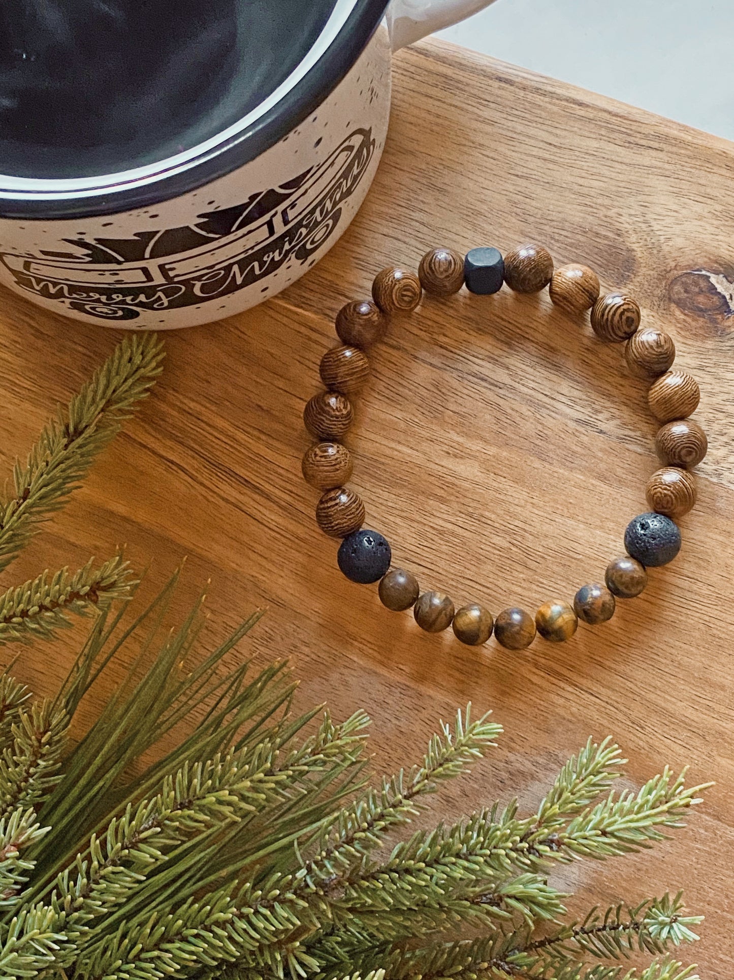 Wes, Mens Diffuser Bracelet